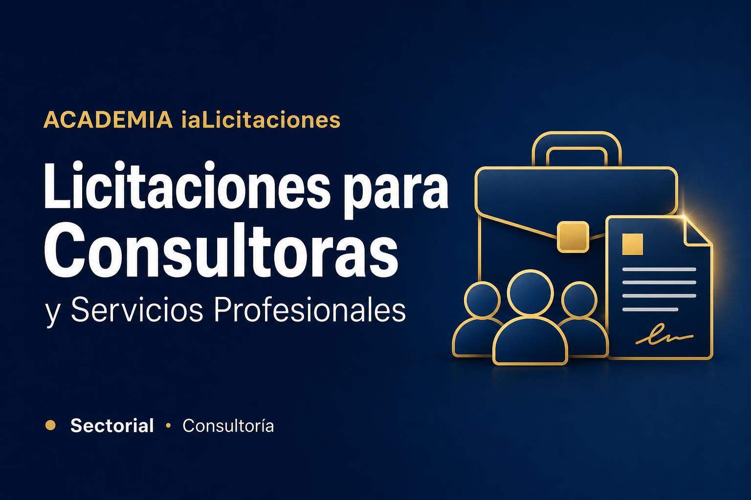 Licitaciones para Consultoras y Servicios Profesionales